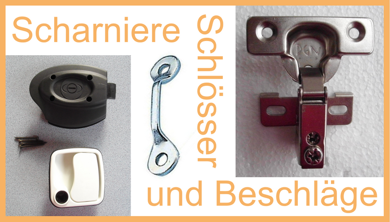 Scharniere Schlösser Beschläge