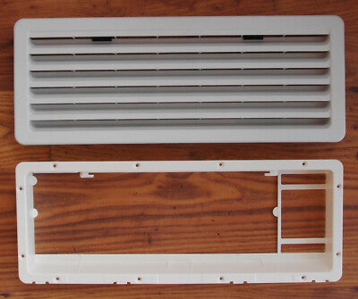 Kühlschrank Lüftungsgitter mit Rahmen klein cremeweiß Thetford 713381r NEU