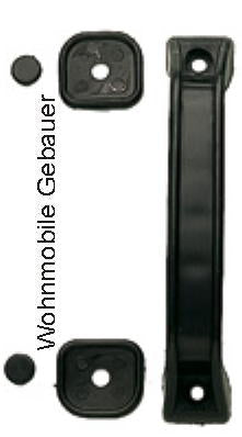 Griff Rangiergriff schwarz Haltegriff+Unterlage Wohnwagen 215f223