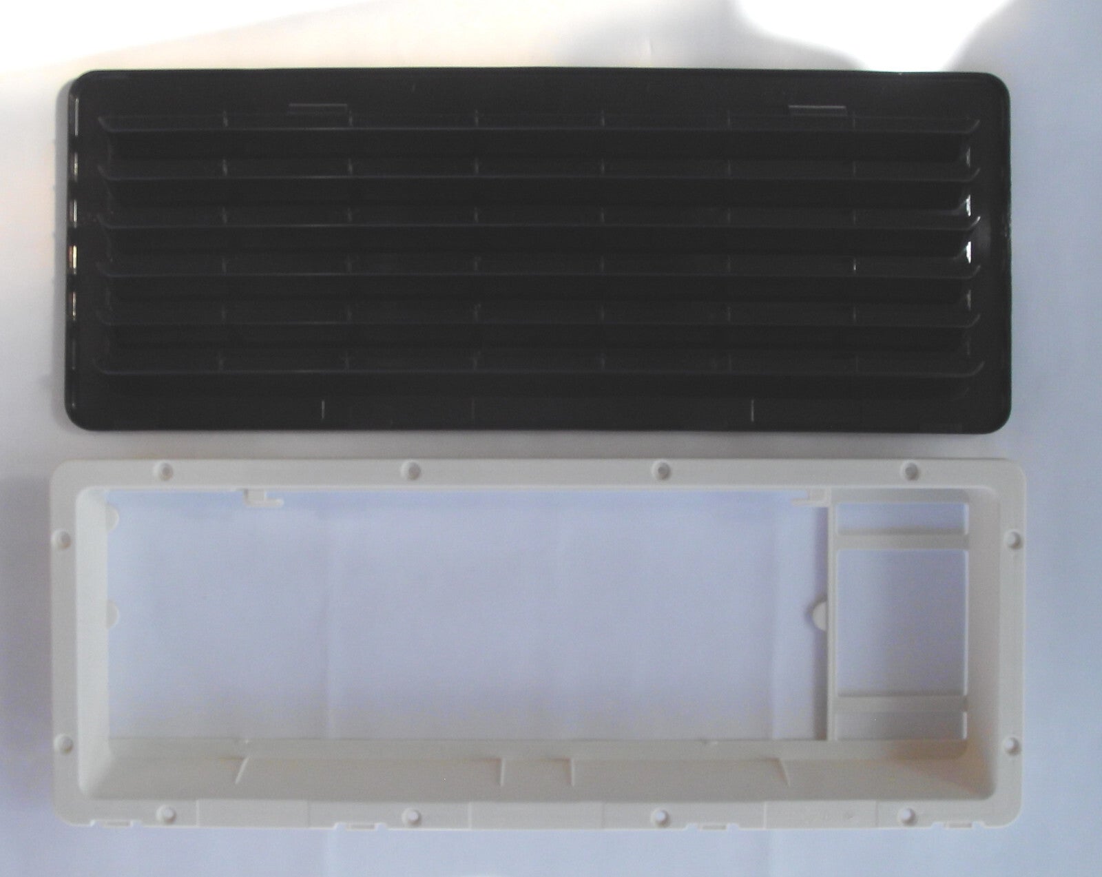 Kühlschrank Lüftungsgitter mit Rahmen klein schwarz Thetford 765010b NEU