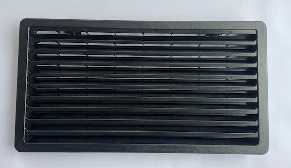 Kühlschrank Lüftungsgitter mit Rahmen groß SchwarzThetford 50937p NEU