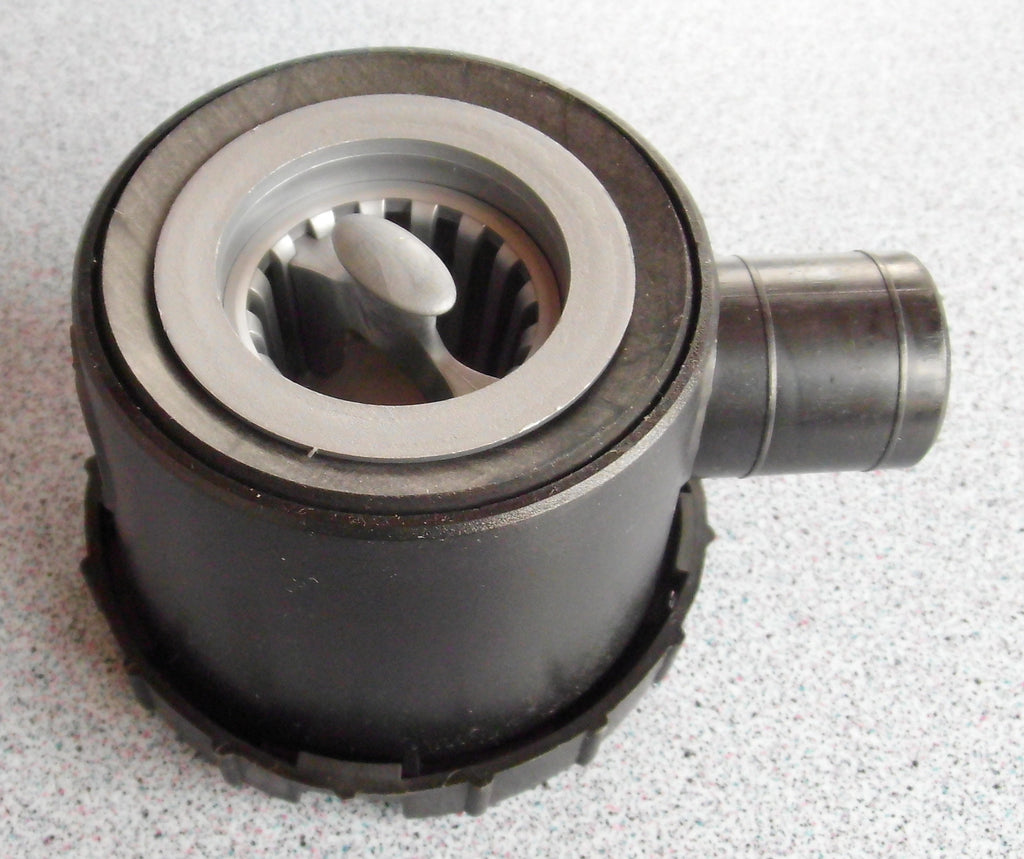 Siphon schwarz mit 1 Zugang u. Restesieb 39 mm Ablauf Rohrsystem Reich 300f237-3 NEU