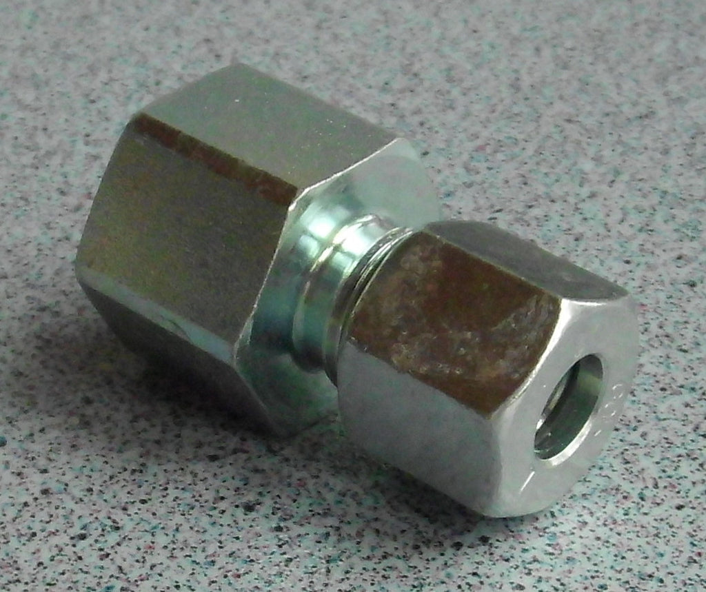 Gas Übergangsstück Verschraubung Adapter 3/8" Kupplung 8mm Rohr 75290r NEU