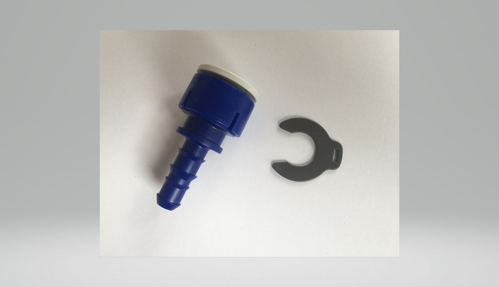 Uniquick Adapter gerade auf 10/12 mm Schlauch Tülle Reich 300f242-1 NEU