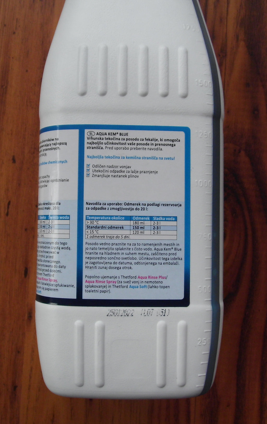 Aqua Kem Blue 2L WC Thetford Toilette Sanitärflüssigkeit 127490b6 NEU