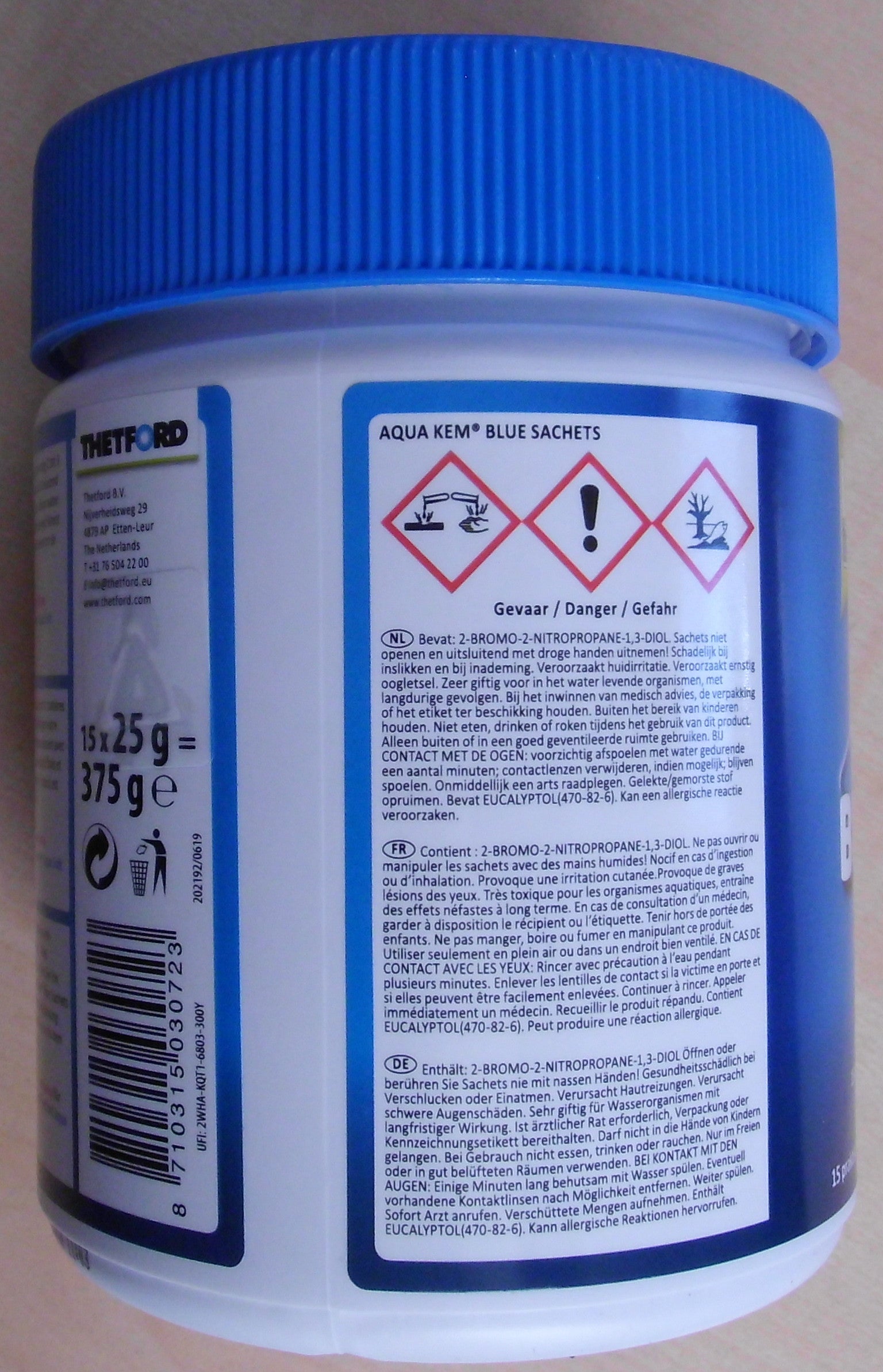 Aqua Kem Sachets 15 Beutel Thetford WC Toilette Sanitär 130332lg NEU