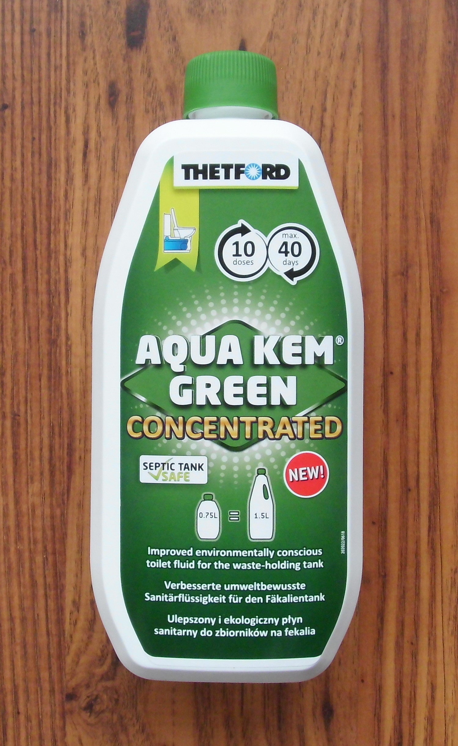 Aqua Kem Green 0,75 L Konzentrat für Toilette Thetford WC Porta Potti 276890b6 NEU