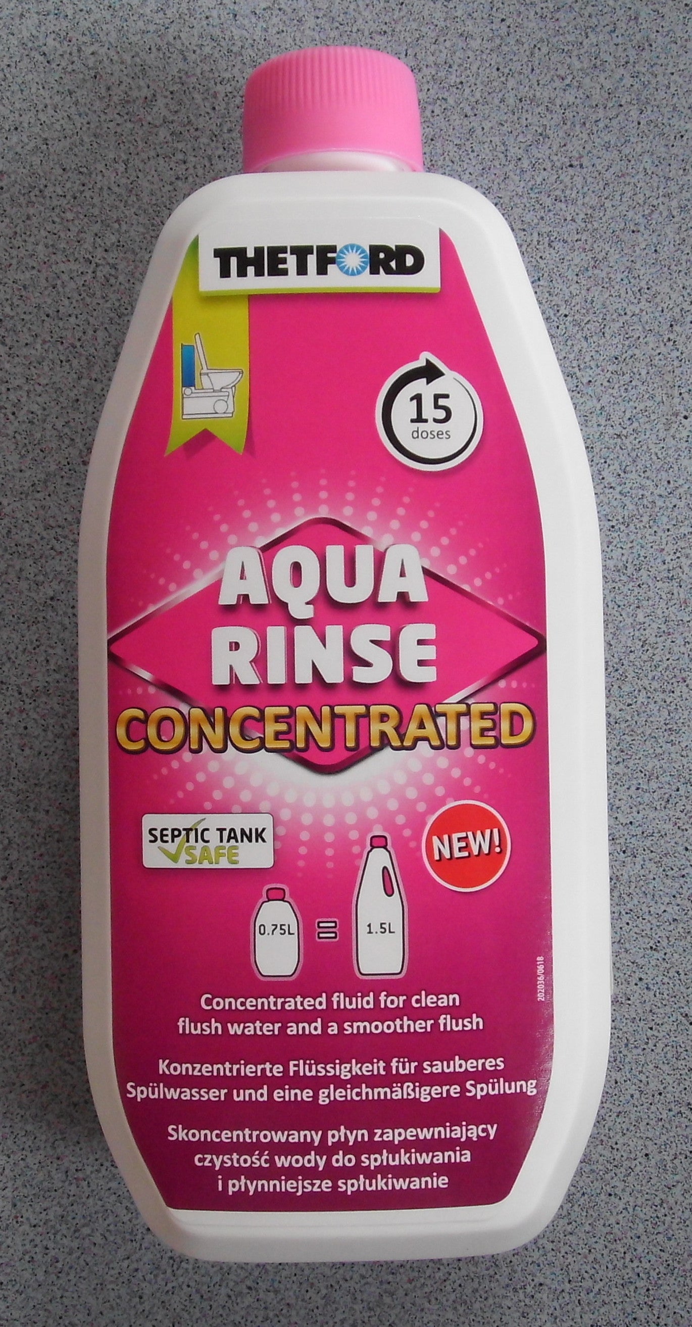 Aqua Rinse  0,75 L Thetford Zusatz WC Toilette Spülwasser Konzentrat 276880b2 NEU