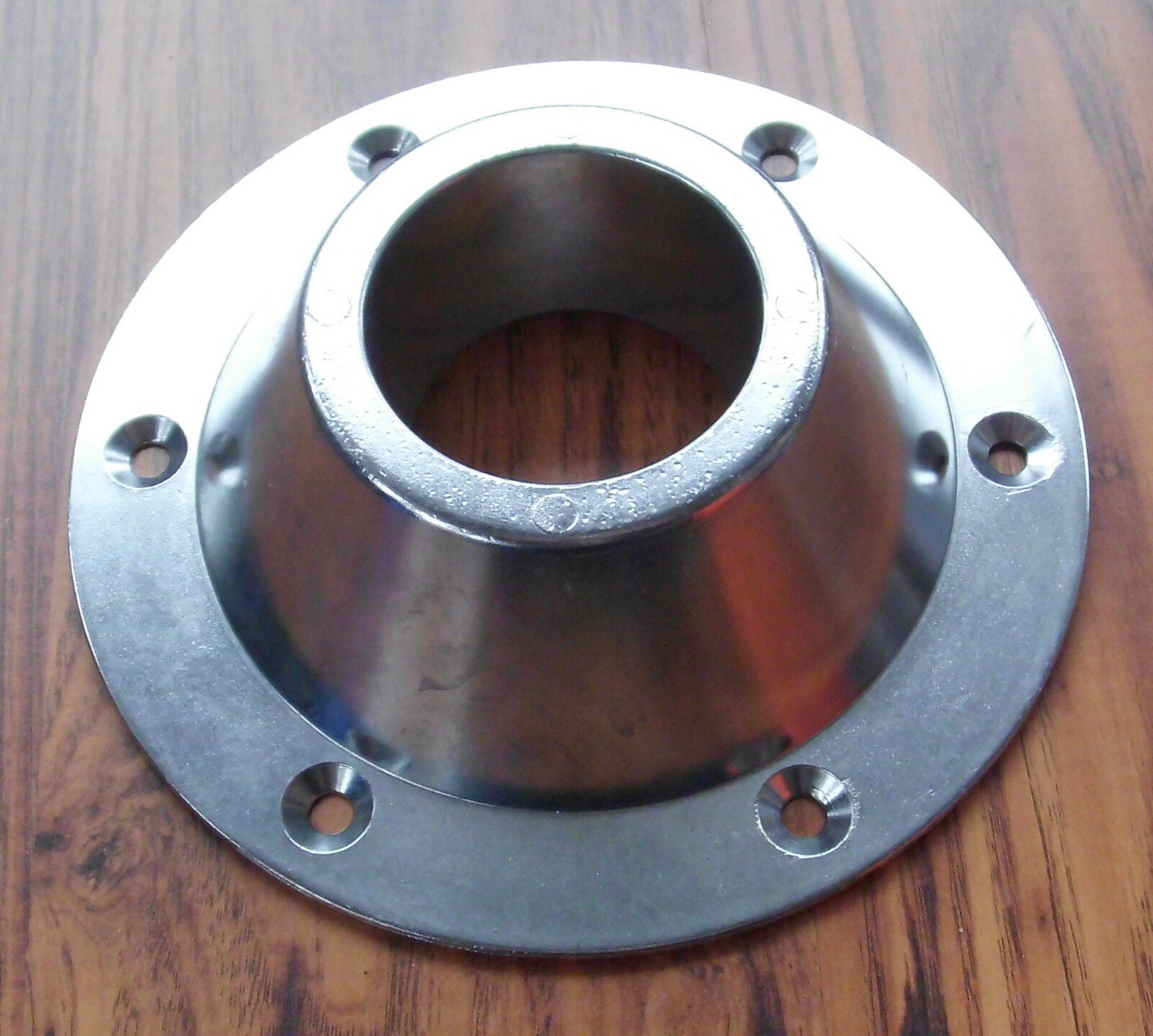 Tischfuß Set stecken Rohr Ø 57mm L: 70cm + Einl. + Aufschr. rosette 200382Lg++ NEU