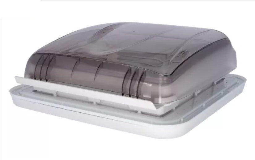 Dachhaube 40 x 40 Berger transparent getönt MIT Zwangsentlüftung 414747b2 NEU