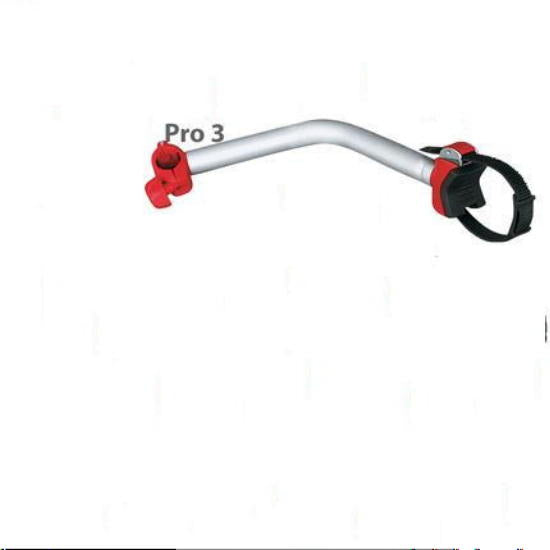 Fahrradträger Fiamma Carry Bike Block pro 3 rot Halter 203370Lg NEU