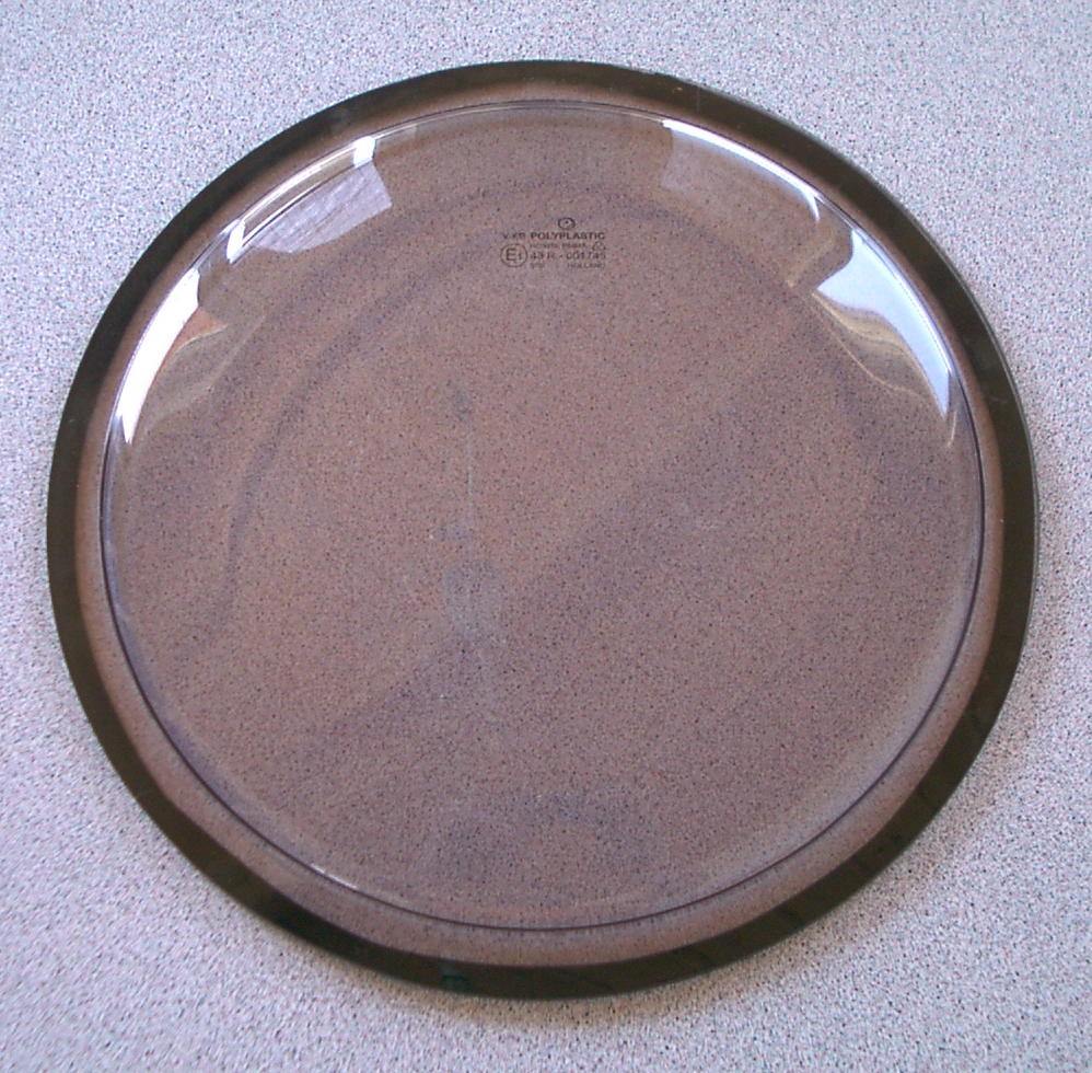 Bullauge 280 mm starr Fenster getönt zum Festeinbau mit Dichtgummi 32260r NEU