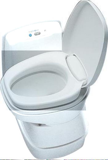 Thetford Toilettensitz NUR Brille + Deckel für Toilette C200 183103b NEU