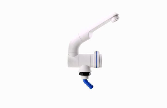 Wasserhahn COMPACT weiß mit Mikroschalter kalt Wohnmobil 47630m NEU