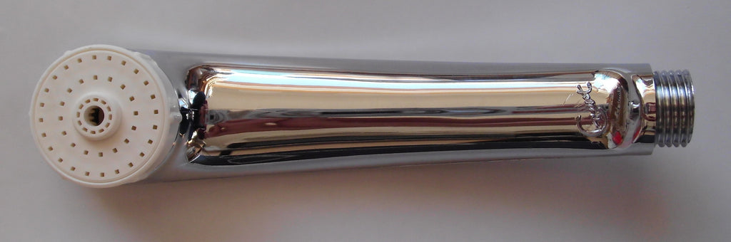 Dusche Brausekopf Novo Kunststoff 1/2" chrom/ weiß Verstellring Roma 63128r5 NEU