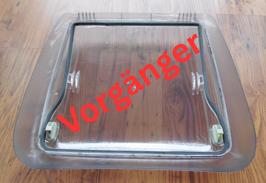 Ersatzglas FÜR Dachhaube Dometic Mini Heki 40x40 plus/style Dichtung 730003b NEU