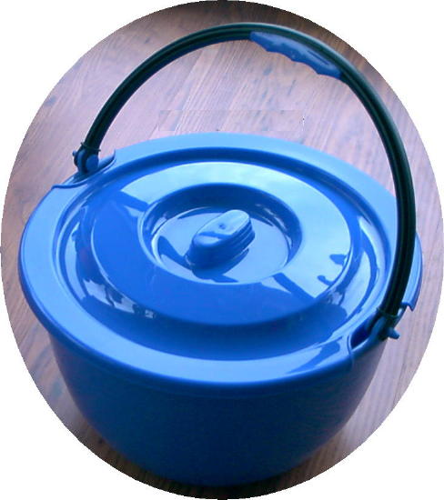 Eimer mit Henkel Deckel blau 14 L Mehrzweckeimer Spülen Geschirr 792966b2+ NEU