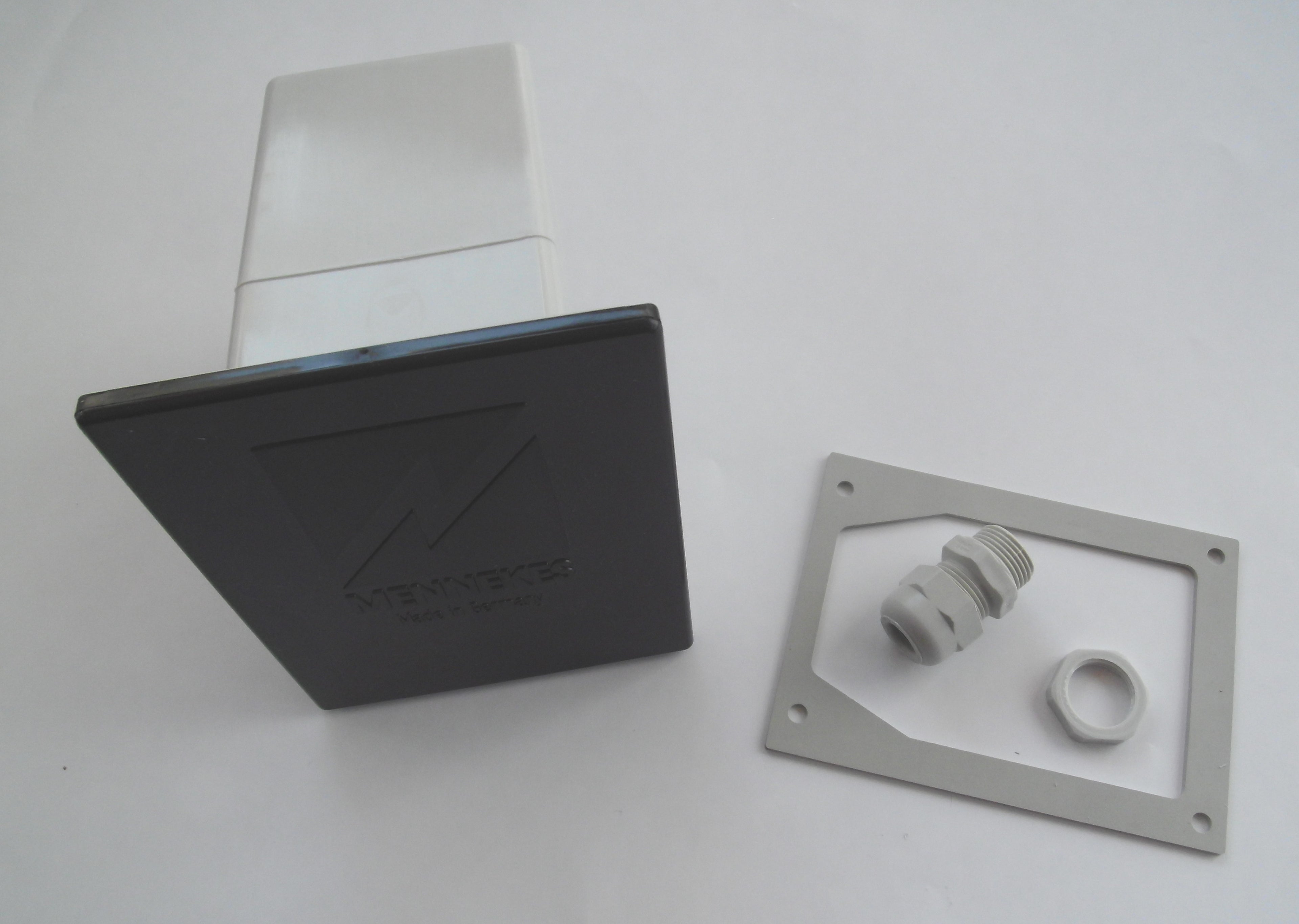 Einspeisestecker 230 V CEE Deckel verschiebbar Mennekes NEU