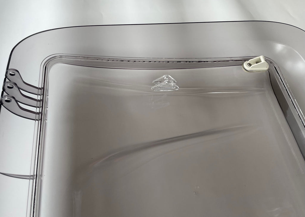 Ersatzglas FÜR Berger + Freucamp Dachhaube 40x40 Ersatzhaube 313136b NEU