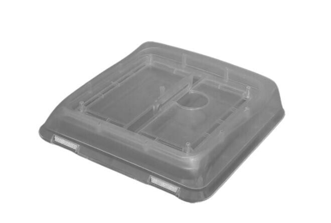 Ersatzglas FÜR Dachhaube crystal getönt Fiamma Turbo Vent 28 Ersatzhaube 206f021