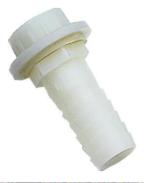 Füllstutzen 19 / 20 mm gerade Schlauchanschluss Anschluss Wasser 300f362-1 NEU