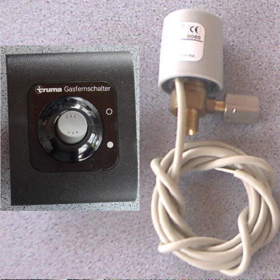 Gasfernschalter anthrazit Truma GSE Ventil Gas Heizung 168900b2 NEU