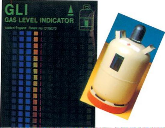 Gas Füllstandsanzeige magnetisch Indicator für Stahl Gasflasche 75154r NEU
