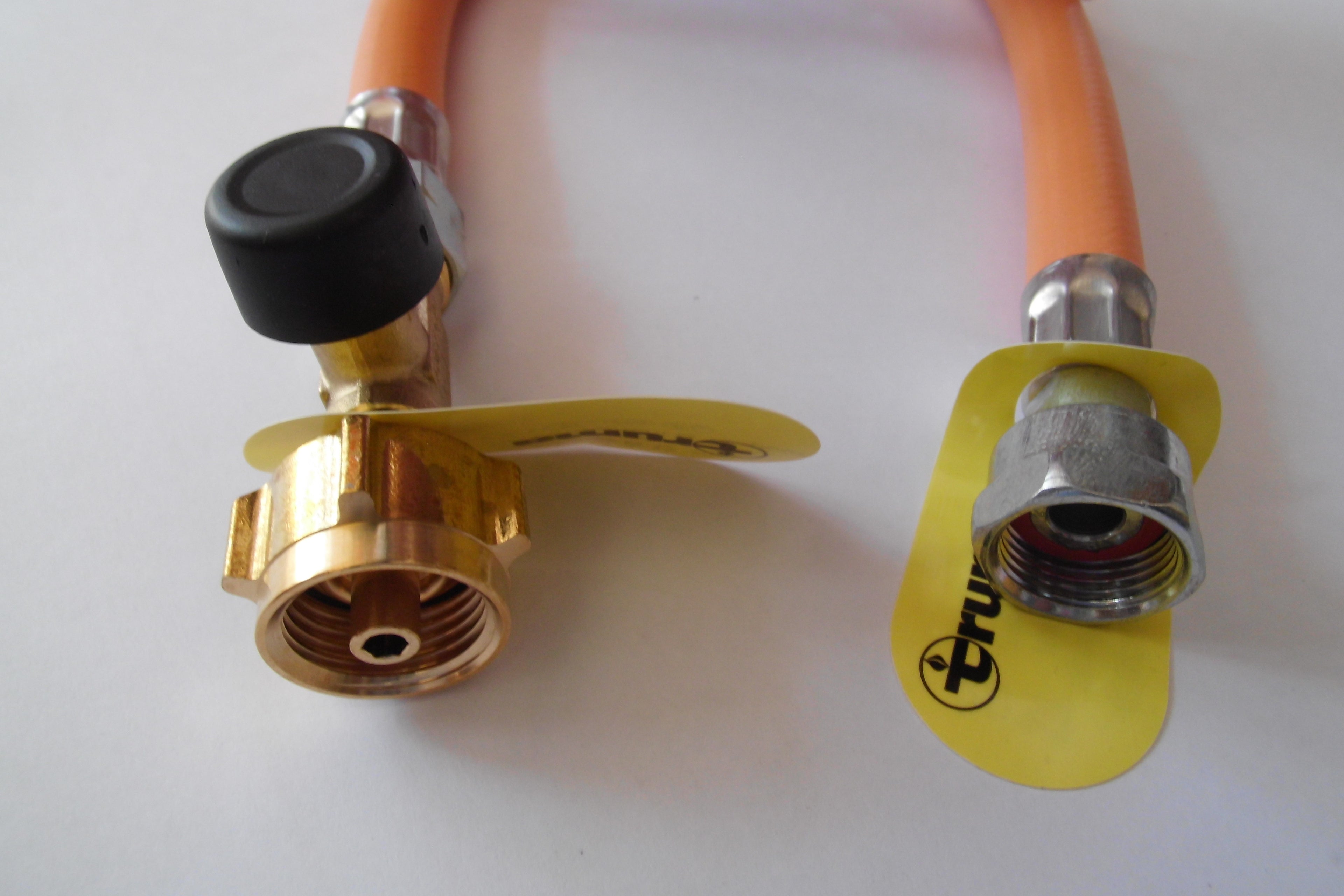 Hochdruck Gasschlauch G 12 Schlauchbruchsicherung Truma 309f609 NEU