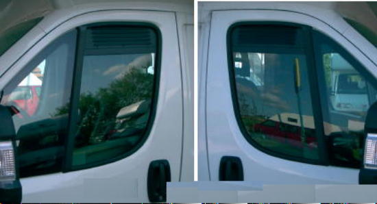 Lüfterbleche 1Paar Lüftungsgitter Fahrerhaus Fiat Ducato 2015- (290) 86429f/r