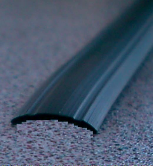 Leistenfüller schwarz 200m PVC-Profil 12mm für Alu Profile 90123r NEU
