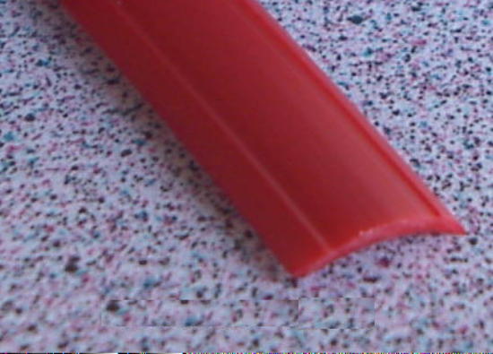 Leistenfüller rot 200m PVC-Profil 12mm für Alu Profile 171170b NEU