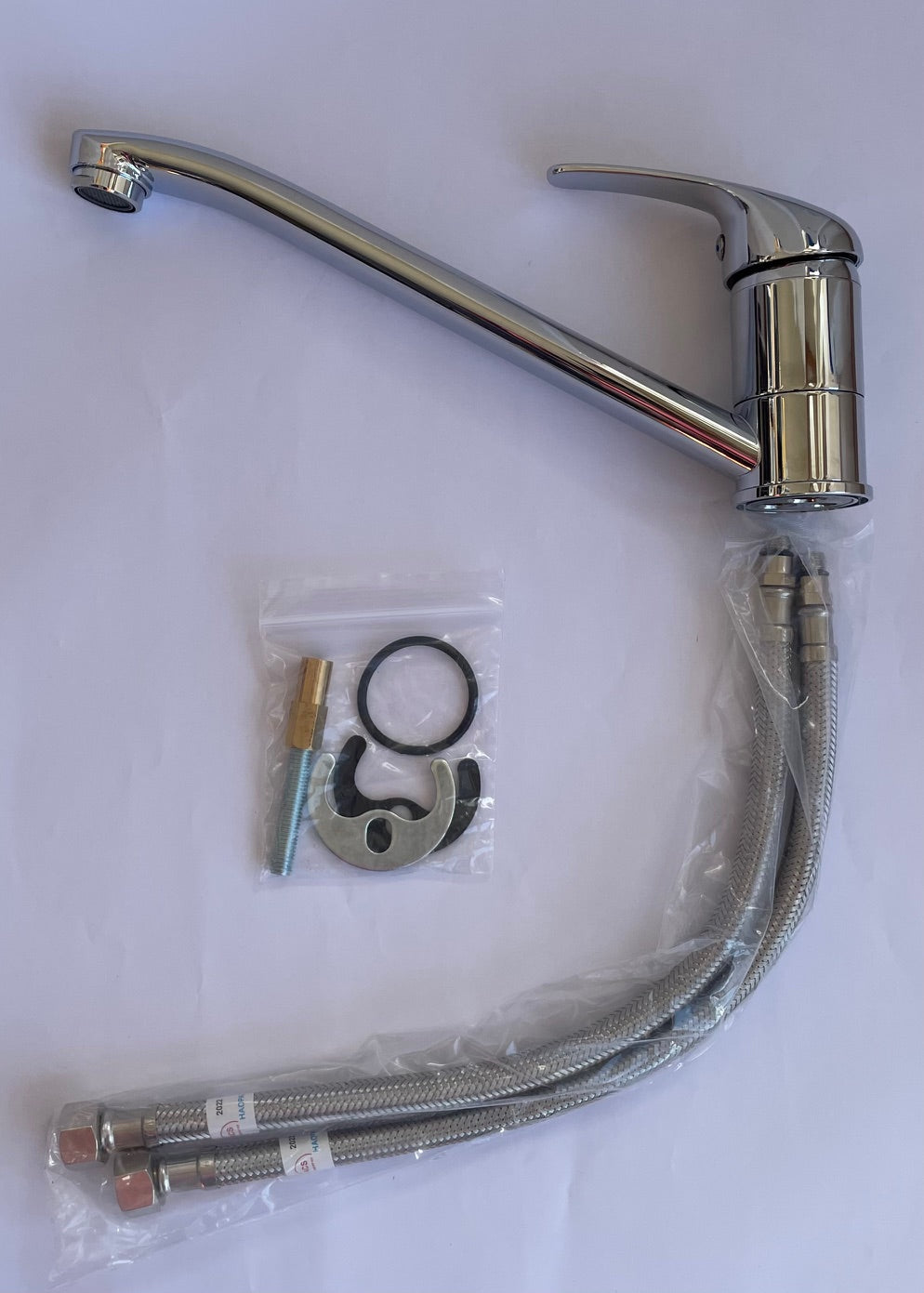 Wasserhahn Einhebelmischer ka/wa. HTD Classic lang chrom Wohnmobil 71390p NEU