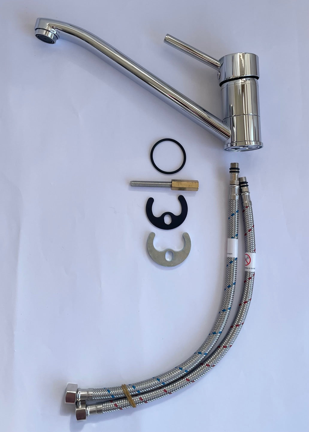 Wasserhahn Einhebelmischer ka/wa. HTD Modern lang chrom Wohnmobil 71392p NEU
