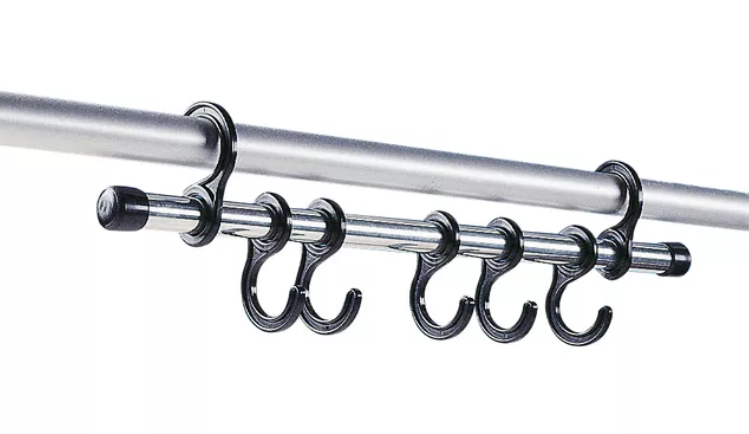 Hakenleiste Alu für Garderobe Vorzelt Zelt Haken Leiste 424680b NEU