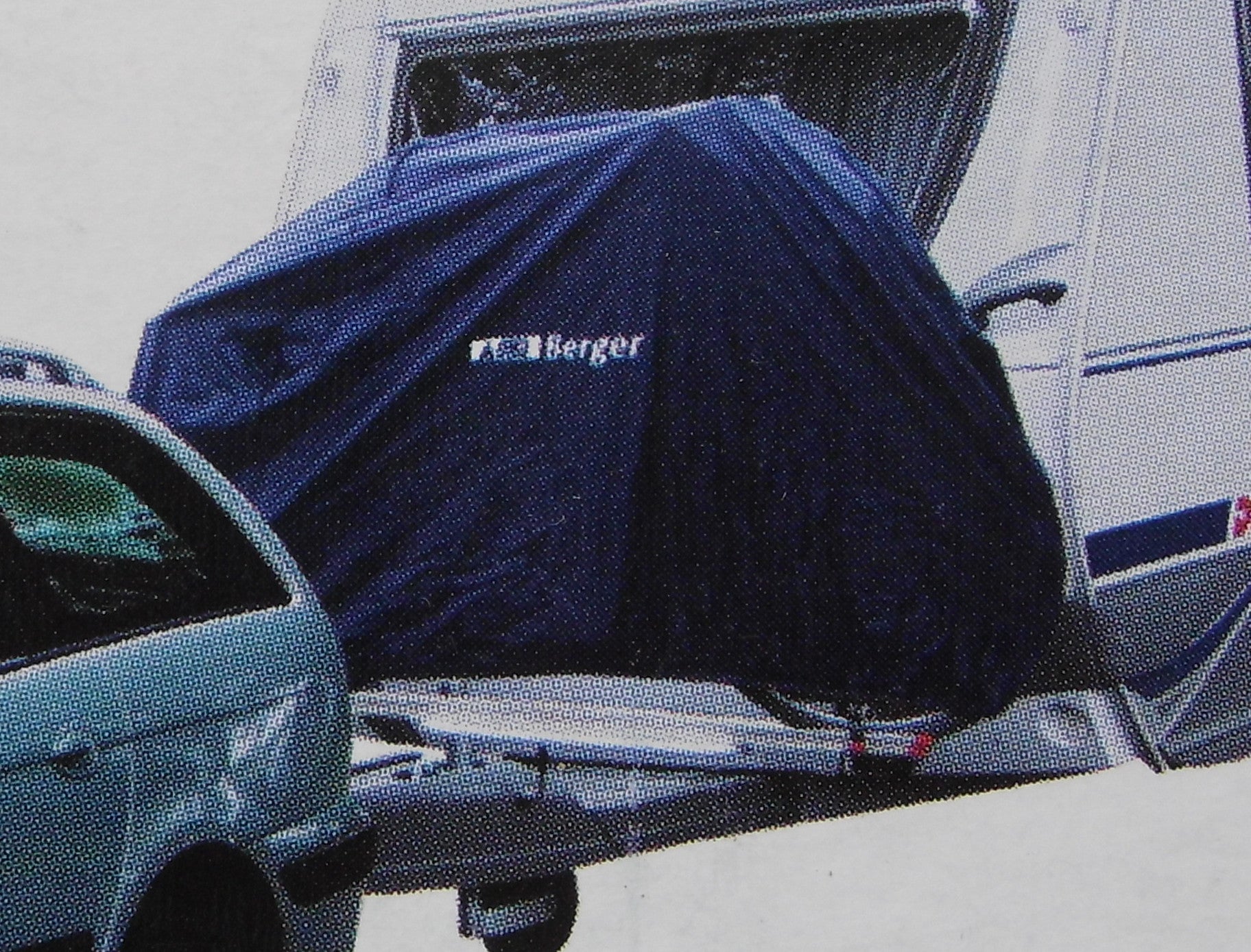 Fahrrad Schutzhülle Deichsel XL f. Caravan 2 Räder Bike Cover BLAU 281220b3 NEU