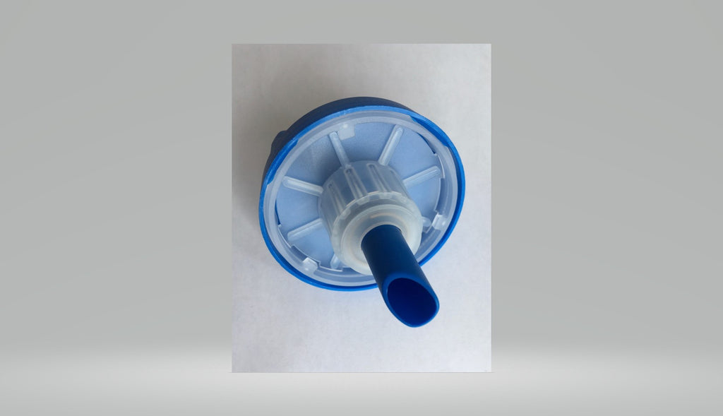 Wasserdeckel HEOSwater Connector universal blau für Einfüllstutzen mit Anschluss 300f583 NEU
