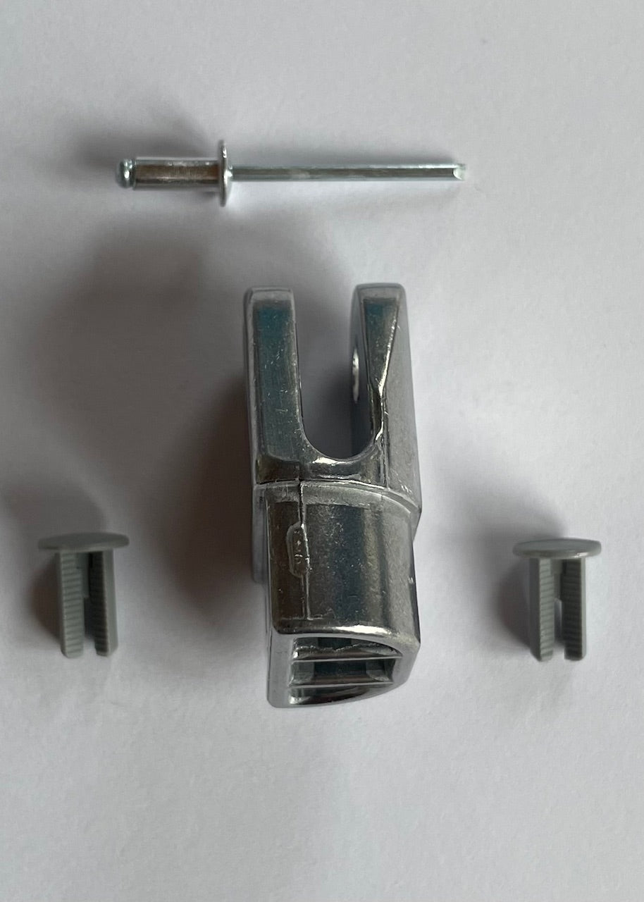 Stützfußgelenk oben für Caravanstore / F35 / F45 Markise Fiamma Kit Stützfußende 071f429 NEU