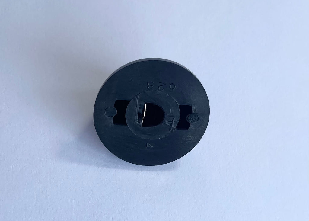 Knopf für Kocher Can Gaskocher Drehknopf 32mm schwarz Herd E7105r NEU