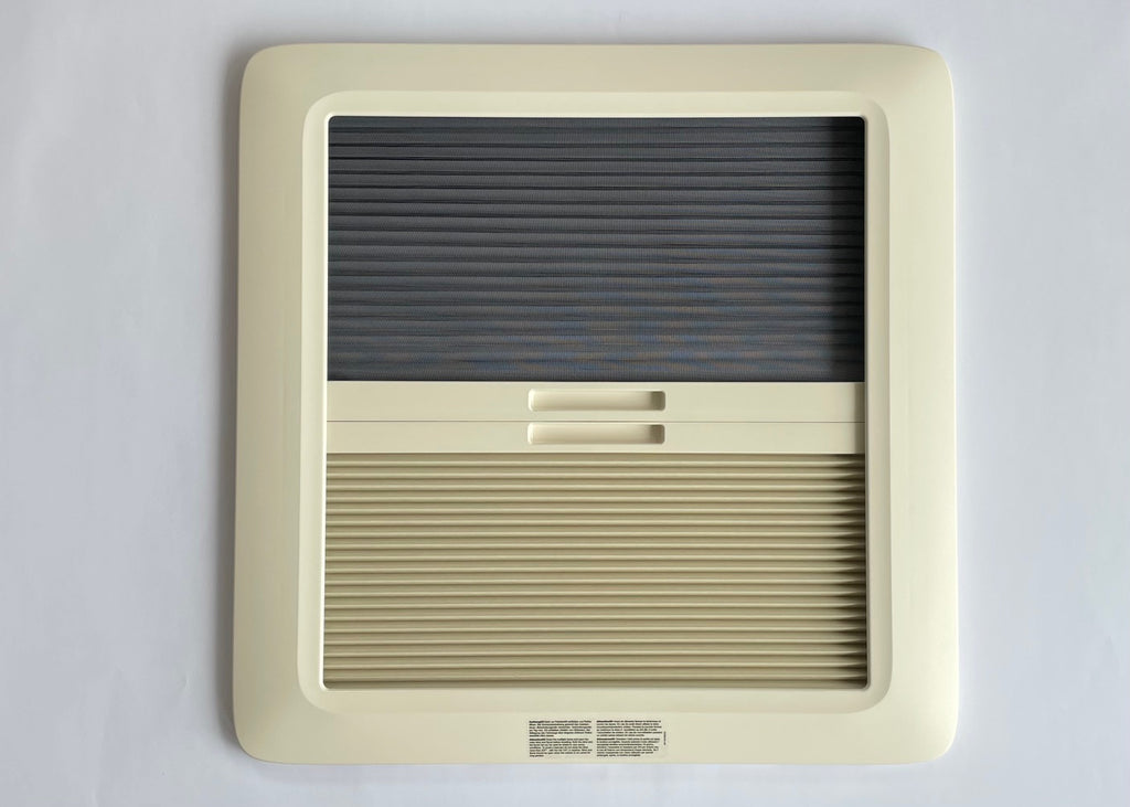 Innenrahmen mit Rollo, Moskitonetz FÜR Dachhaube Mini Heki FL 40er 209f669 NEU