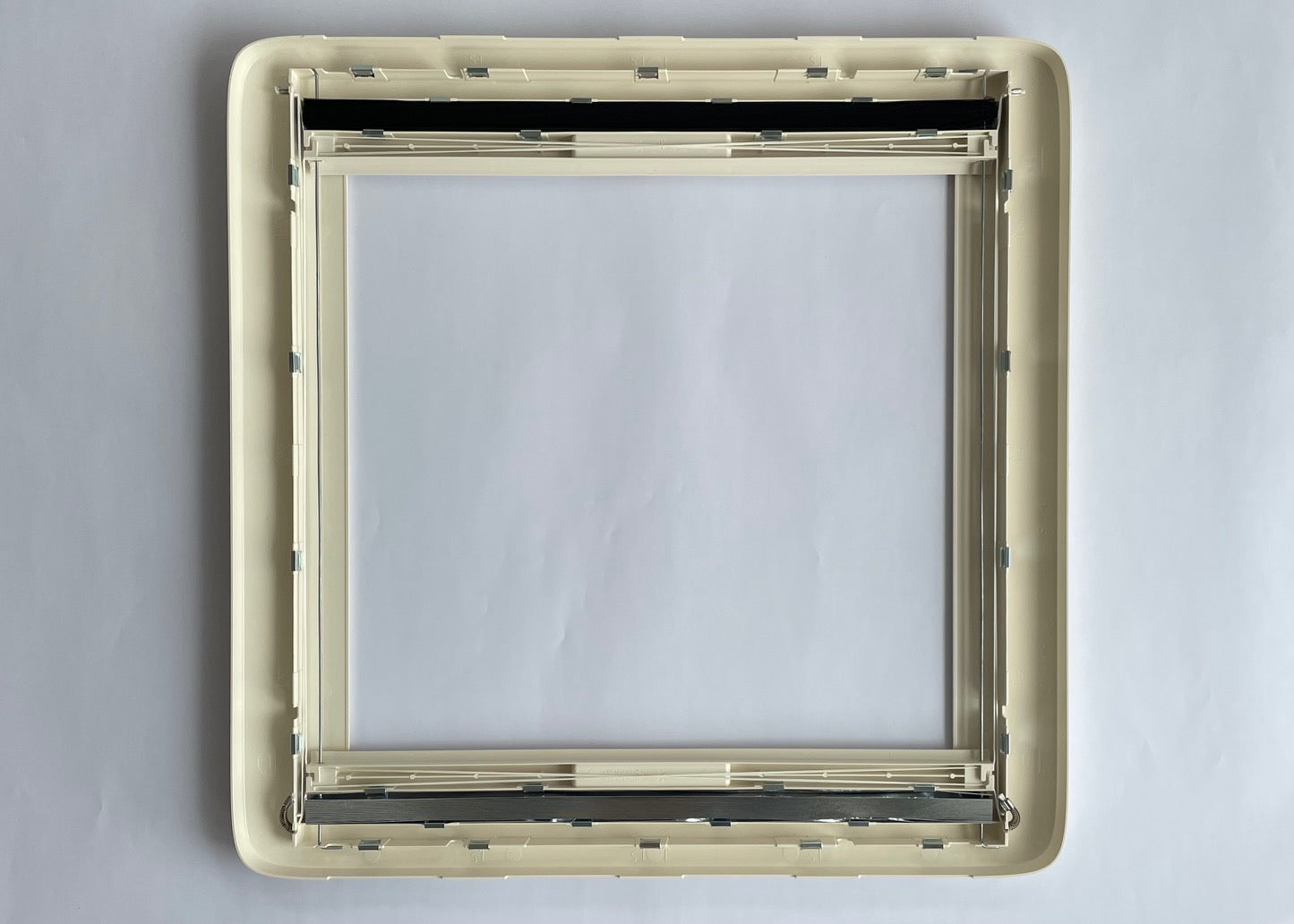 Innenrahmen mit Rollo, Moskitonetz FÜR Dachhaube Mini Heki FL 40er 209f669 NEU