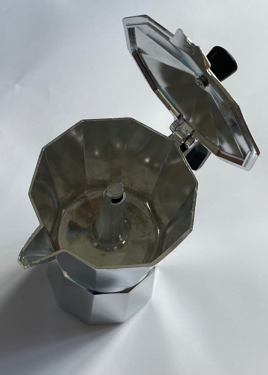 Espresso Maker Alu Espressokocher Kaffeemaschine 9 Tassen 51832Lg NEU