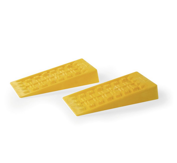 Auffahrkeile Keil Ausgleichskeile gelb Fiamma Jumbo 25,5cm 1 Paar 136f120 NEU