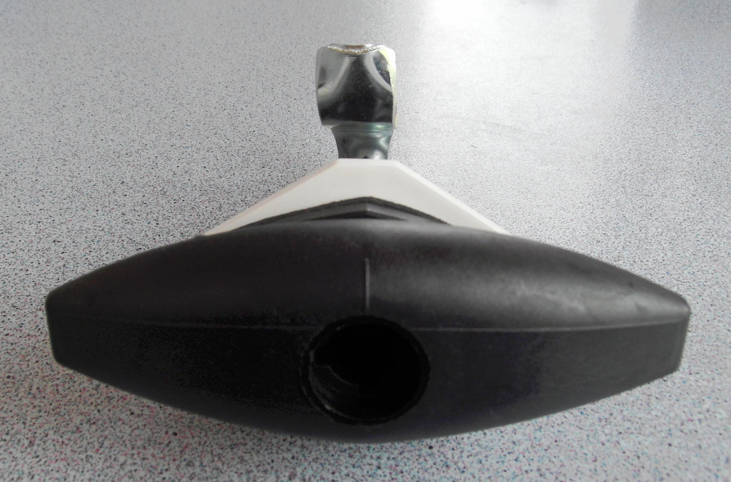 Klappenschloss Ellipse Groß SCHWARZ Drehspann Türschloss STS 215f214-1 NEU