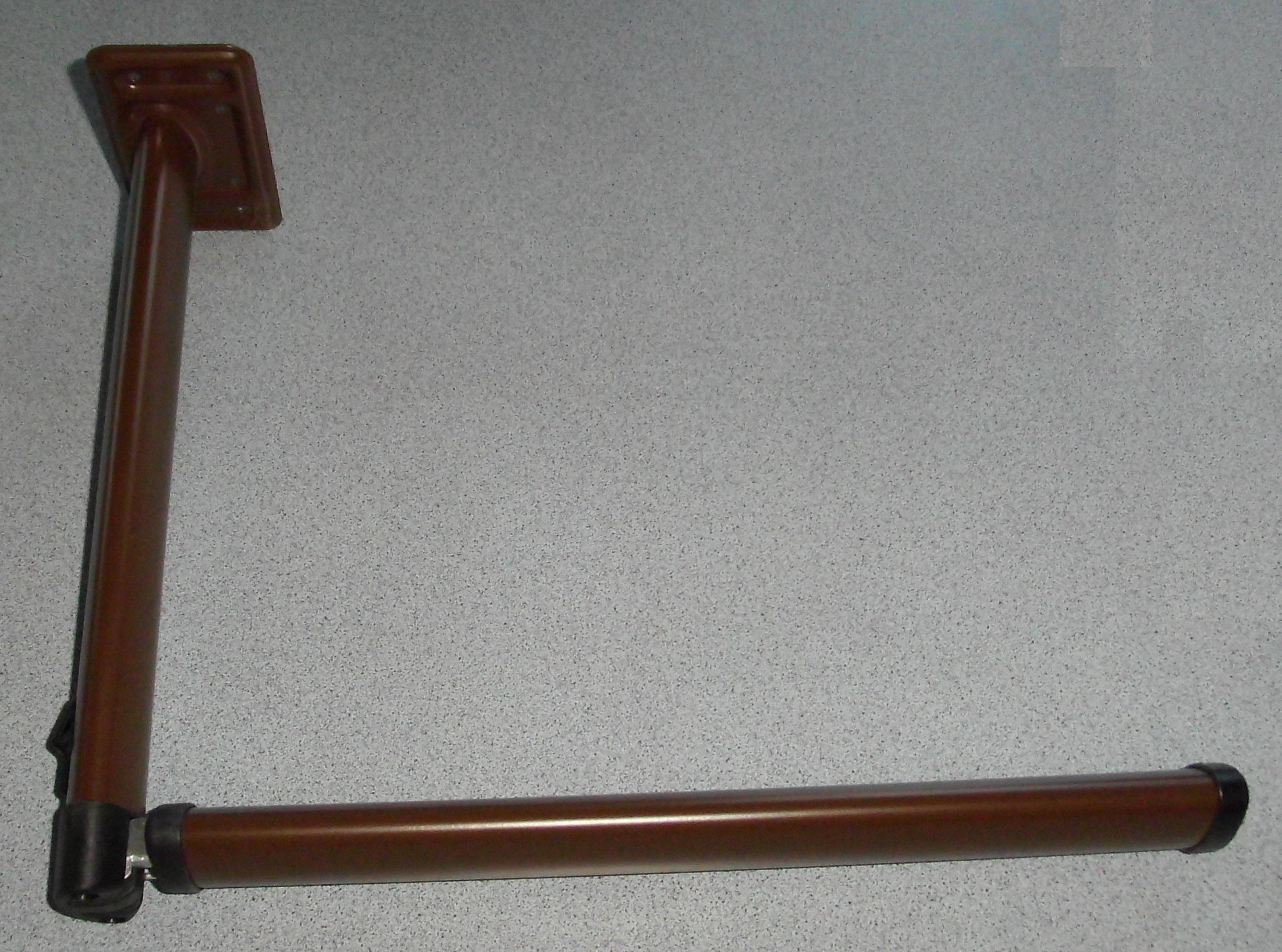 Tischfuß Klapptischfuß Gelenk mitte Stützfuß Tisch Fuss BRAUN 91320p NEU