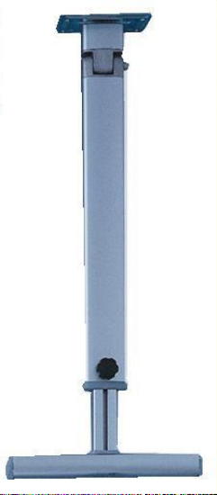 Tischfuß T-Klapptischfuß oben knickbar unten ausziehbar Alu 250f208 NEU