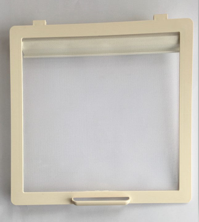 Moskitonetz Rahmen creme + Verdunkelungs Rollo für MPK Dachhaube 28 x 28 cm 190243b NEU