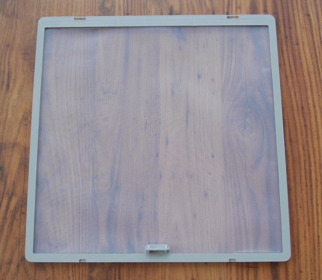 Moskitonetz Fliegengitter Rahmen grau für MPK Dachhaube 40 x 40 cm 360921r NEU