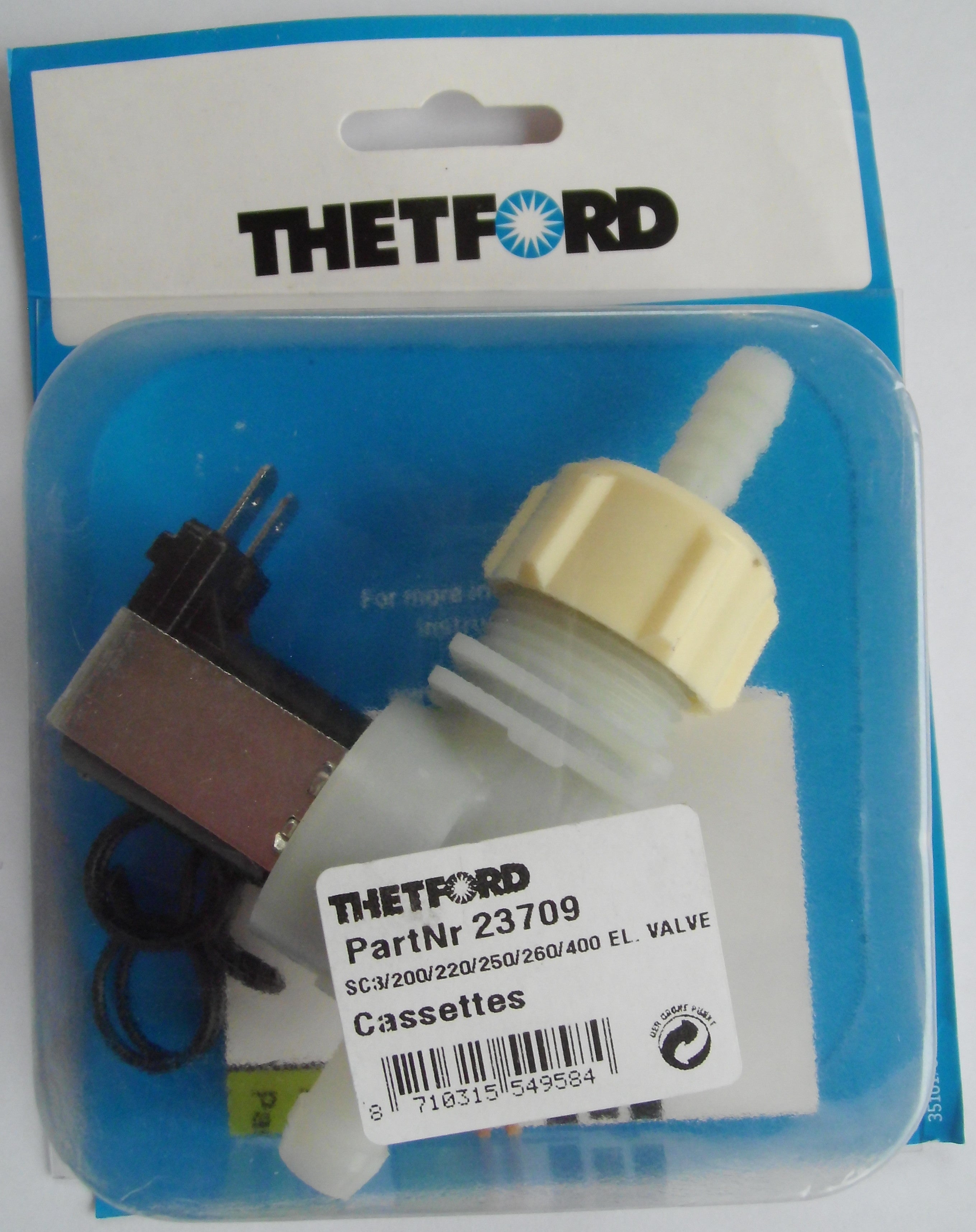 Magnetventil 12 V für C3 C200 C400 Thetford Toilette Ventil 127130b2 NEU
