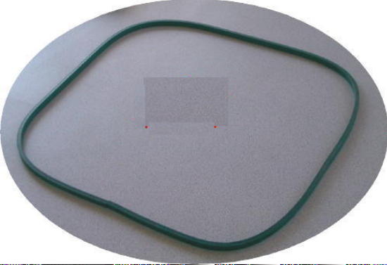 REMIS Ersatzdichtung Dichtgummi Dichtung FÜR Dachhaube 40 x 40 E7451r NEU