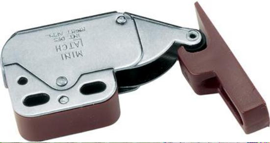 Mini Latch 2x Klappenverschluss Kastenverschluss Schloss 53252r Neu